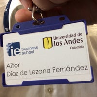 Photo taken at IE Business School - Serrano 99 by Aitor D. on 9/26/2014