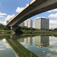 Photo taken at Ponte Transamérica by Gilvan M. on 4/11/2017
