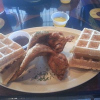 Photo taken at Resie&amp;#39;s Chicken &amp;amp; Waffles Restaurant by Timothy R. on 7/10/2013