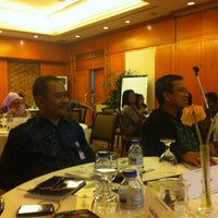 Photo taken at The Sultan Hotel, ASEAN Room 2nd floor by Agus H. on 2/22/2013