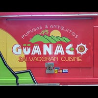 Foto diambil di Guanaco Salvadoran Cuisine food truck oleh Marc S. pada 9/28/2012