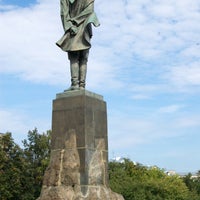 Photo taken at Monument to Maxim Gorky by Simon T. on 8/29/2013