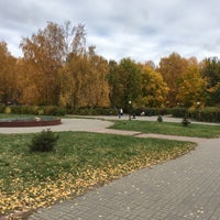 Photo taken at Сквер 65-летия Победы by Simon T. on 10/14/2017