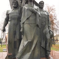 Photo taken at Площадь Победы by Simon T. on 10/30/2017