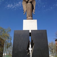 Photo taken at Памятник &amp;quot;Скорбящий ангел&amp;quot; by Simon T. on 5/8/2013