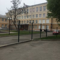 Photo taken at Гимназия им. Н.Г. Басова by Данил Ч. on 5/10/2017
