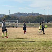 Photo taken at Williamson County Soccer Complex by Erik G. on 10/22/2022