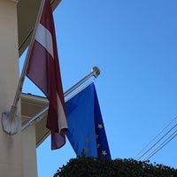 Photo taken at Embassy of the Republic of Latvia by daiki a. on 2/13/2017