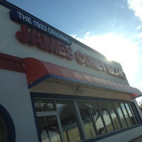 Photo taken at James Coney Island by ᴡ B. on 2/17/2013