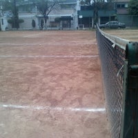 Photo taken at Cancha De Tenis Acueducto by René A. on 1/20/2013