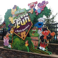 Photo taken at Sesame Street Forest of Fun by Stephie T. on 8/17/2013