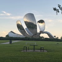 Photo taken at Floralis Genérica by Juan Diego S. on 3/17/2024