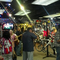 Photo taken at Bob&amp;#39;s Bicycle Shop by Sam S. on 12/7/2012