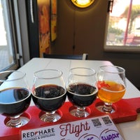 Photo taken at Red Hare Brewing Company by Heath W. on 11/13/2021