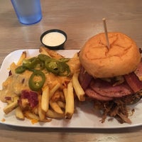 Photo taken at Crave Real Burgers - LoDo by Ryan S. on 9/7/2016