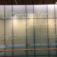 Photo taken at NYU Center For Genomics &amp;amp; System Biology by Clifford G. on 5/31/2014