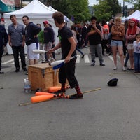 Photo taken at University District Street Fair by Marcy S. on 5/19/2013