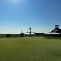 Photo taken at Trump Golf Links at Ferry Point by Matt W. on 10/8/2022