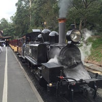 Photo taken at Belgrave Station - Puffing Billy Railway by Andrew H. on 3/12/2015