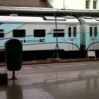 Photo taken at Gajahwong Train-Stasiun Senen by Arum W. on 11/18/2012
