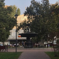 Photo taken at Ivan Franko Square by Oleg K. on 9/26/2020