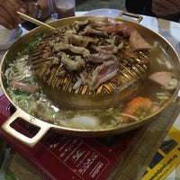 Photo taken at 1_345 Mookata Secrets Of Thai Taste by Ganiu L. on 10/12/2014