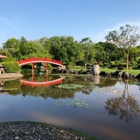 Photo taken at Chinese &amp;amp; Japanese Gardens by Chas P. on 9/23/2018