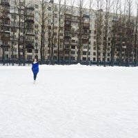 Photo taken at Футбольное Поле У 98 by Kristina on 2/19/2015