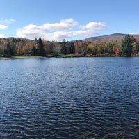 Photo taken at Hapgood Pond by Charlie S. on 10/14/2017