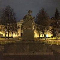 Photo taken at памятник Лене Голикову by Fedor F. on 10/26/2015