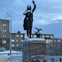 Photo taken at Памятник Ждущей by Fedor F. on 11/13/2021