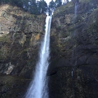 Photo taken at Multnomah Waterfalls by Mahir G. on 2/10/2016
