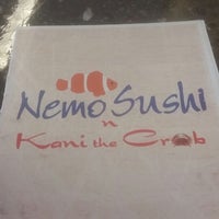 Photo taken at Nemo Sushi by Dave West on 8/9/2014