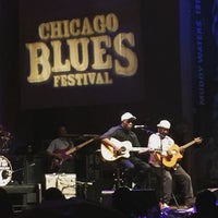 Photo taken at Chicago Blues Fest by Fei X. on 6/14/2015