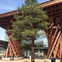 Photo taken at Kanazawa Station by Sho T. on 4/23/2015