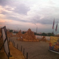 Photo taken at Sand Sculpture park by Кристина Д. on 6/17/2013