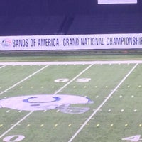 Photo taken at 2012 Bands of America Grand National Championship by Eddie C. on 11/11/2012