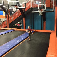 Photo taken at Sky Zone by Becky M. on 2/17/2015