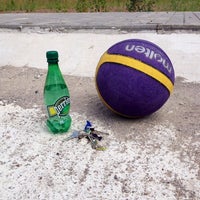 Photo taken at Баскетбольная площадка by Diliara on 7/13/2014