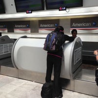 Photo taken at American Airlines Ticket Counter by David C. on 4/10/2013