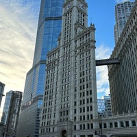 Photo taken at The Wrigley Building by Alex C. on 2/3/2023
