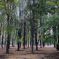 Photo taken at Сквер Гвардии Полковника Ерастова by Alex C. on 10/20/2020