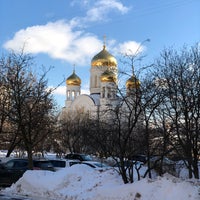 Photo taken at Храм Святого Праведного Иоанна Кронштадтского by Alex C. on 3/24/2018