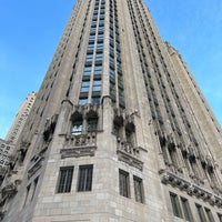 Photo taken at Tribune Tower by Alex C. on 2/3/2023