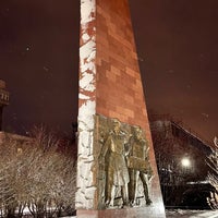 Photo taken at Памятник портовикам, погибшим в годы ВОВ на трудовом посту by Alex C. on 11/7/2021