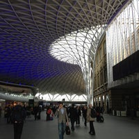 Photo taken at London King&amp;#39;s Cross Railway Station (KGX) by Marie-Eve V. on 4/27/2013