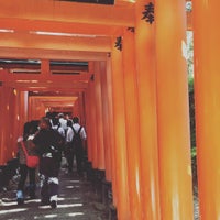Photo taken at Fushimi Inari Taisha by ganmacs on 9/18/2015