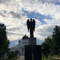 Photo taken at Памятник &amp;quot;Скорбящий ангел&amp;quot; by Ivan T. on 6/11/2018