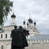 Photo taken at Памятник Петру и Февронии by Ivan T. on 6/12/2018