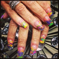 Photo taken at The Haute Spot Nail Boutique by David V. on 3/7/2013